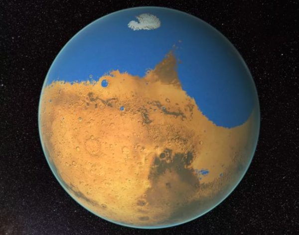 Mars Lakes - NASA